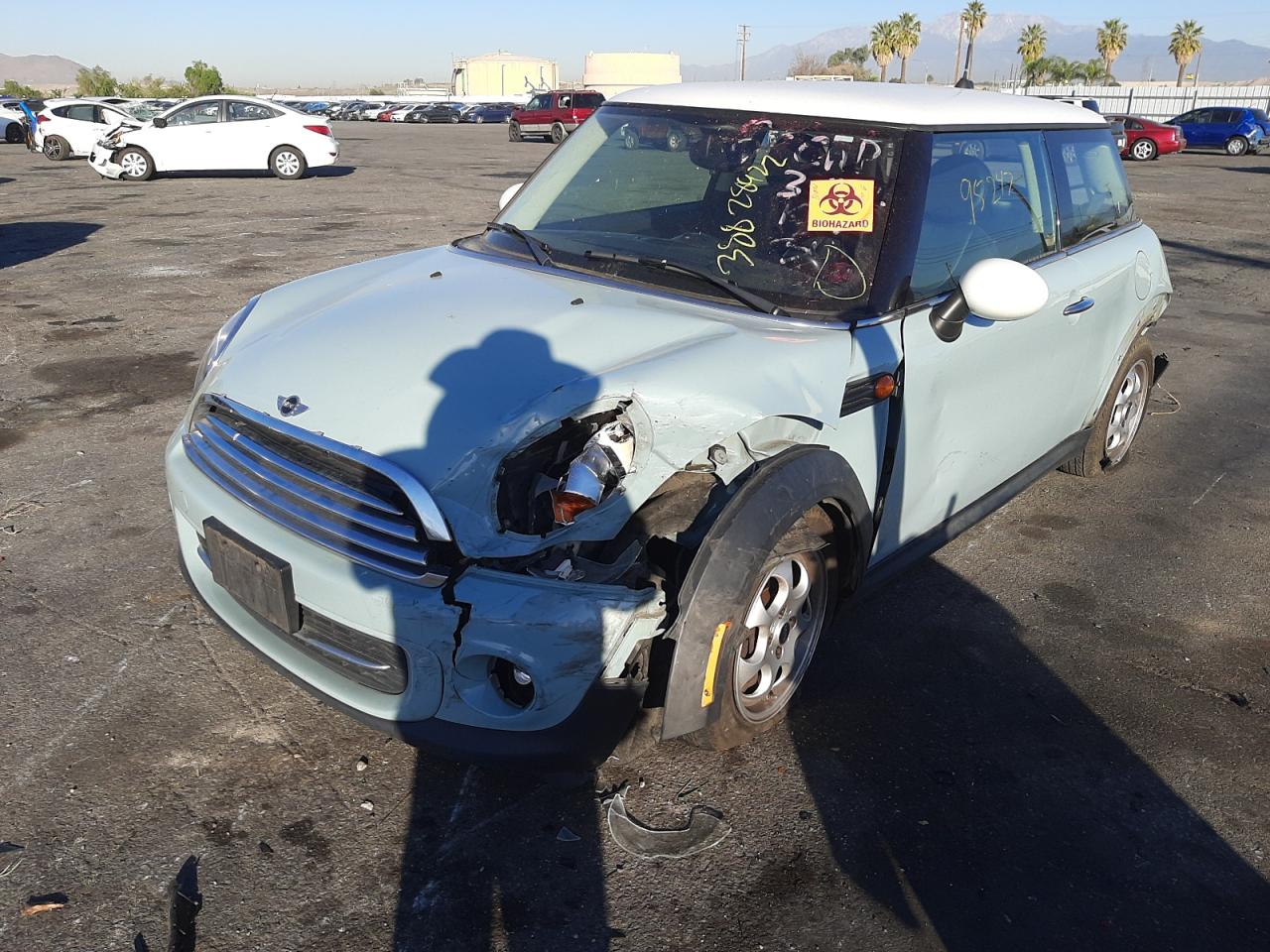 Photo 2 from auction – 2013 MINI COOPER with VIN WMWSU3C55DT680680