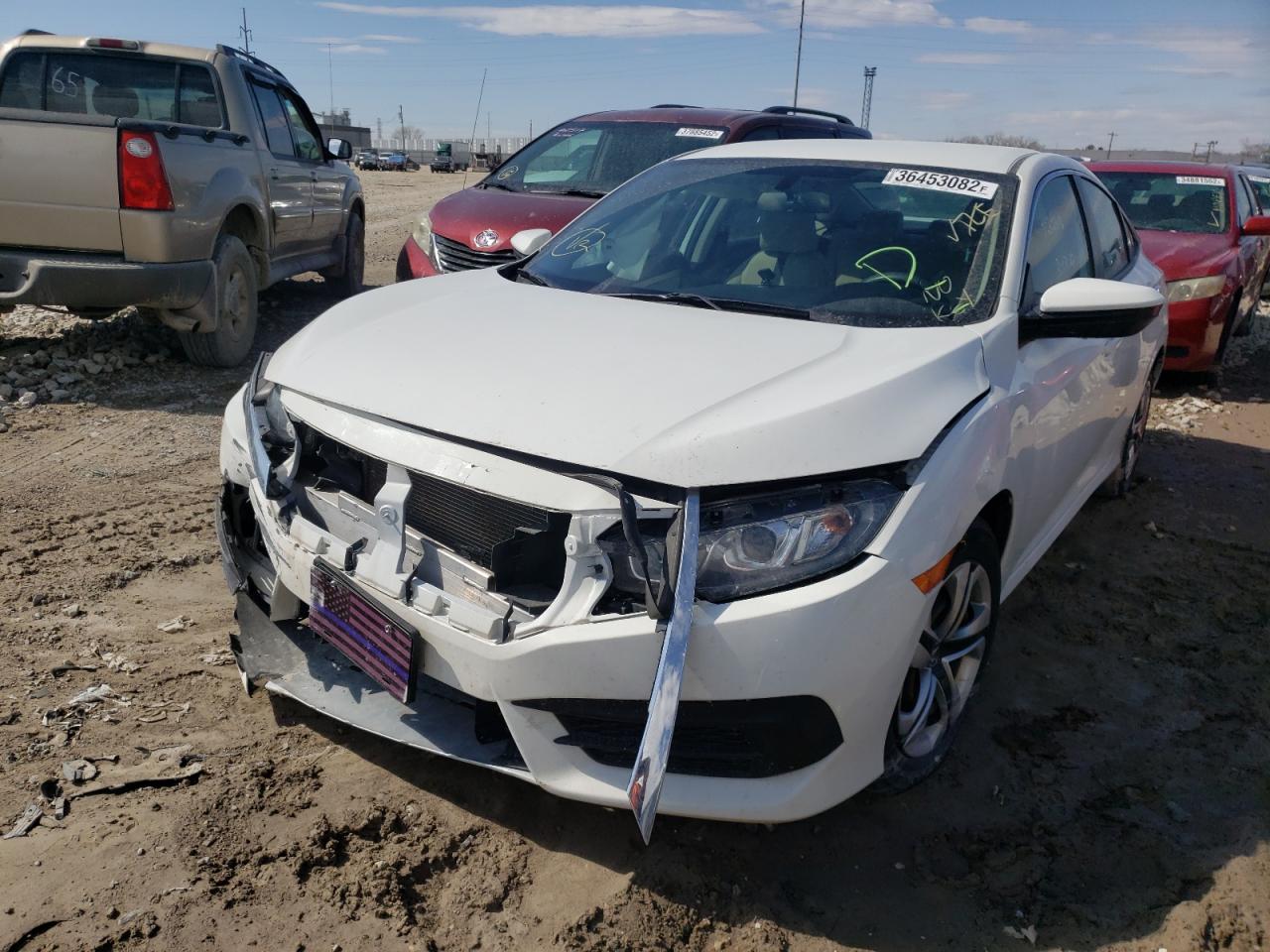 Photo 2 from auction – 2018 HONDA CIVIC LX with VIN 2HGFC2F59JH503881