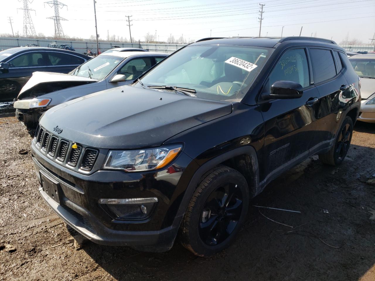 Photo 2 from auction – 2019 JEEP COMPASS LA with VIN 3C4NJDBB7KT713430