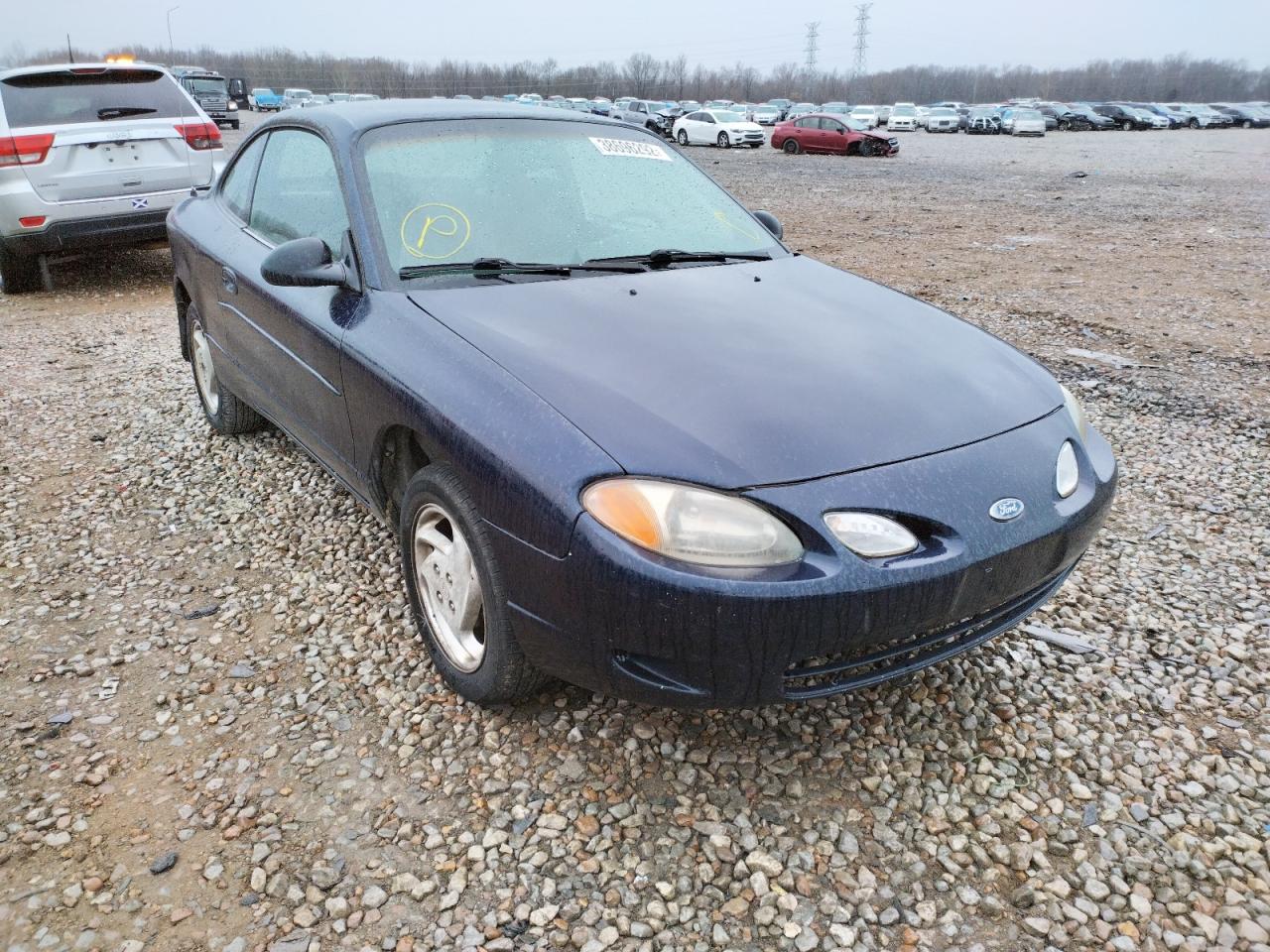 FORD ESCORT ZX2 2000 with VIN 3FAKP1133YR107371 - Photo from auction