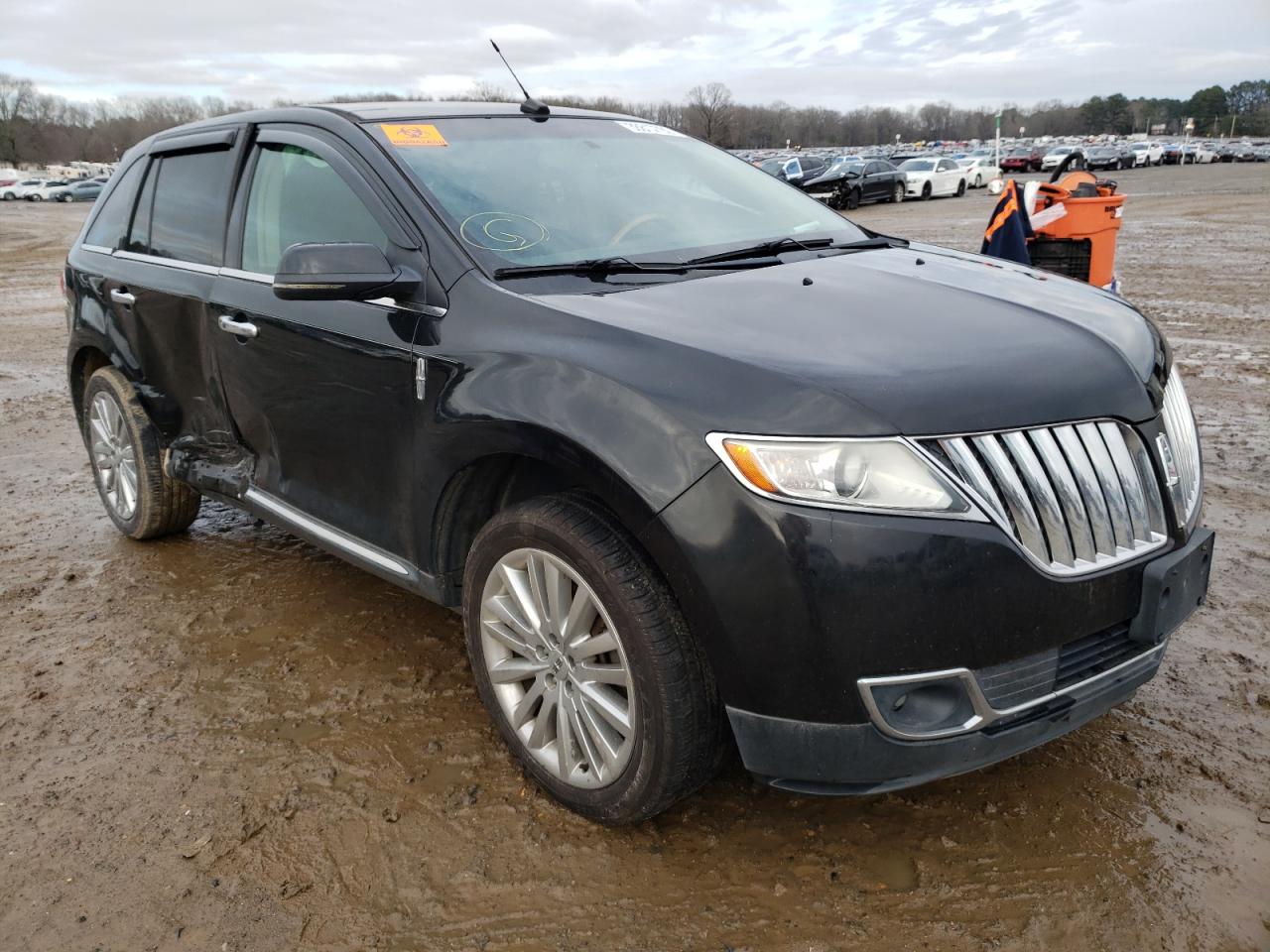 LINCOLN MKX 2012 with VIN 2LMDJ6JK1CBL09366 - Photo from auction
