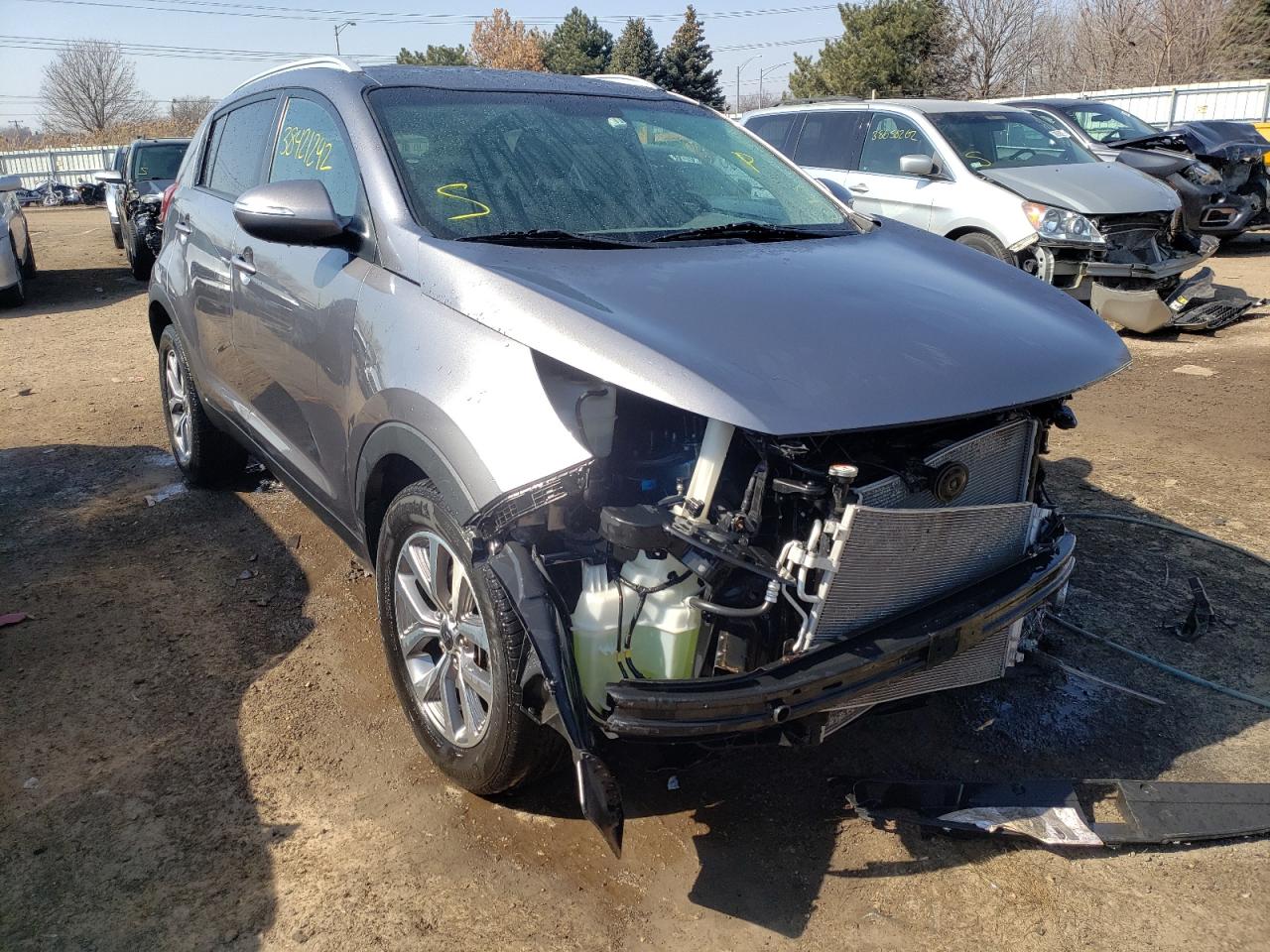 Photo 1 from auction – 2014 KIA SPORTAGE B with VIN KNDPB3AC0E7548355