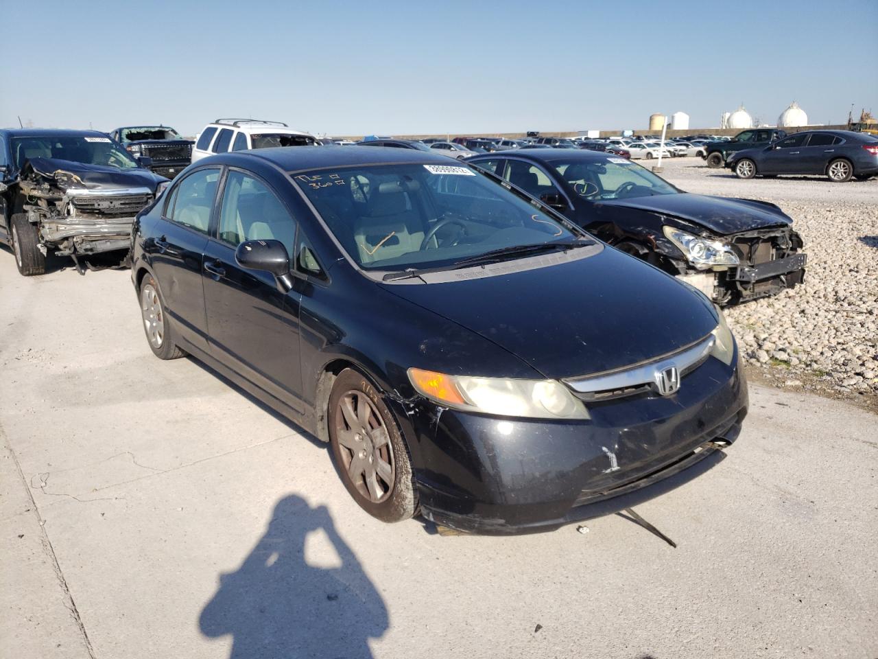 HONDA CIVIC LX 2008 with VIN 2HGFA16538H346360 - Photo from auction