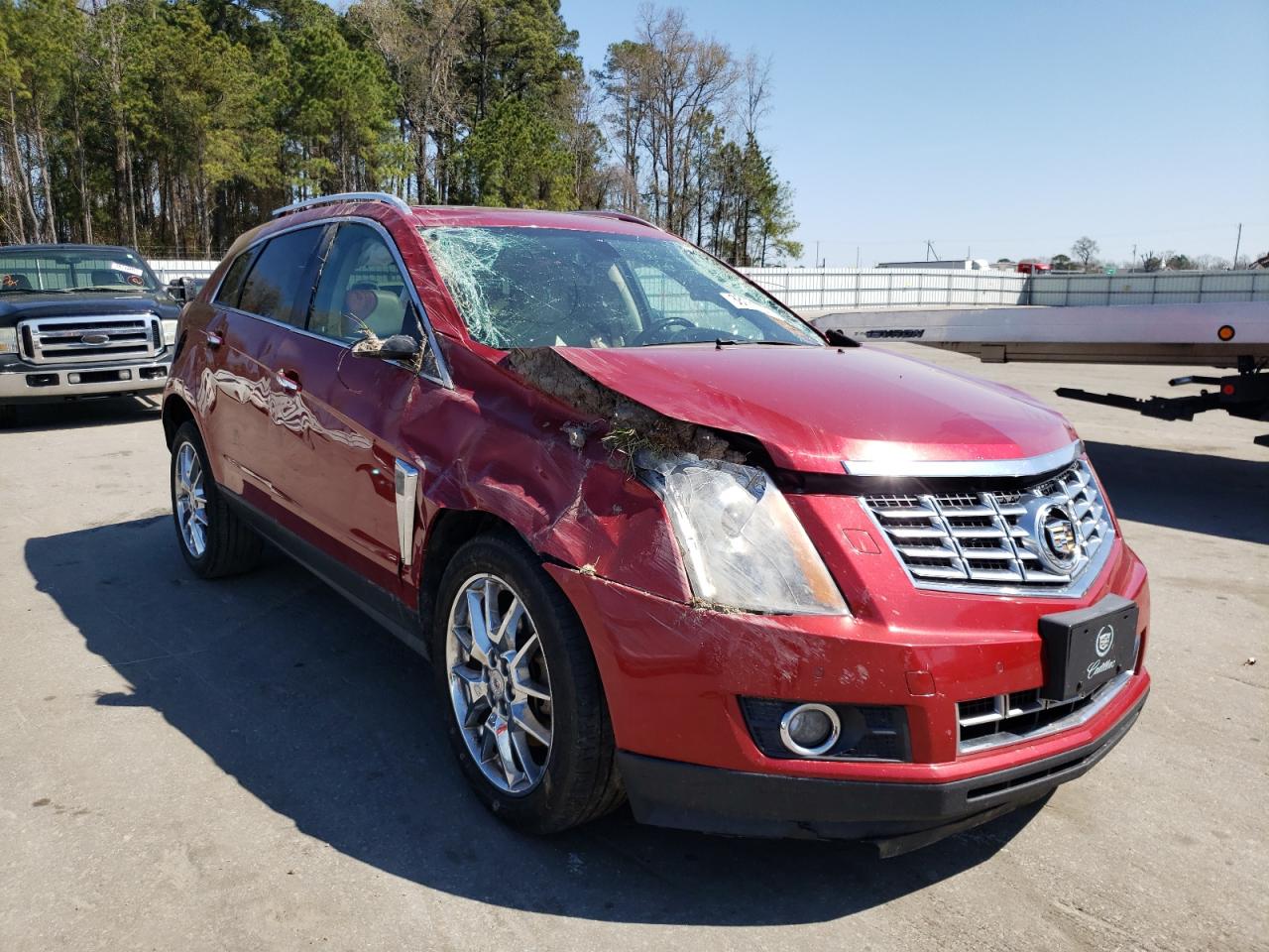 CADILLAC SRX 2013 с VIN 3GYFNDE37DS514023 - Фото с аукциона