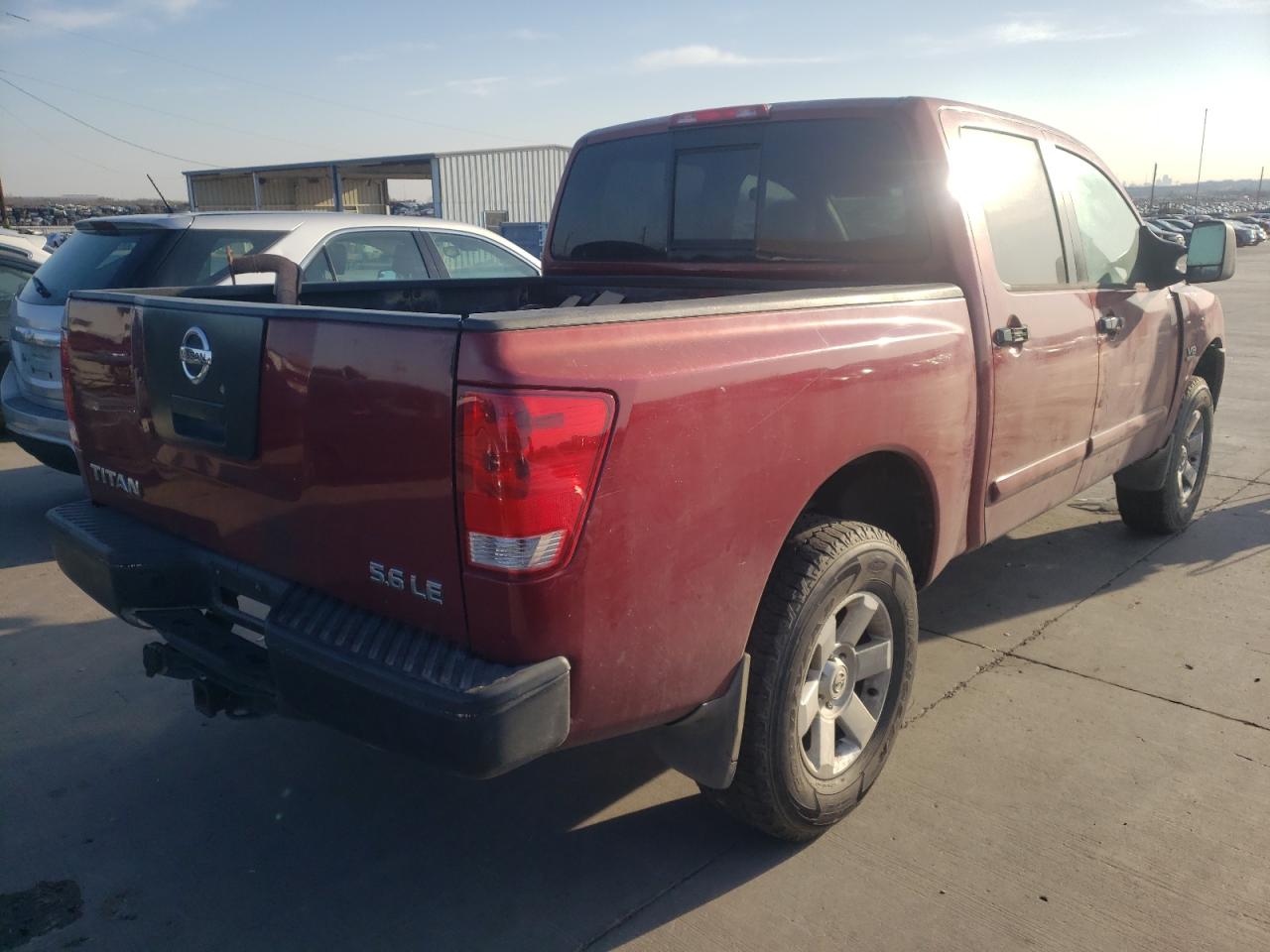 Photo 4 from auction – 2004 NISSAN TITAN XE with VIN 1N6AA07A84N564579