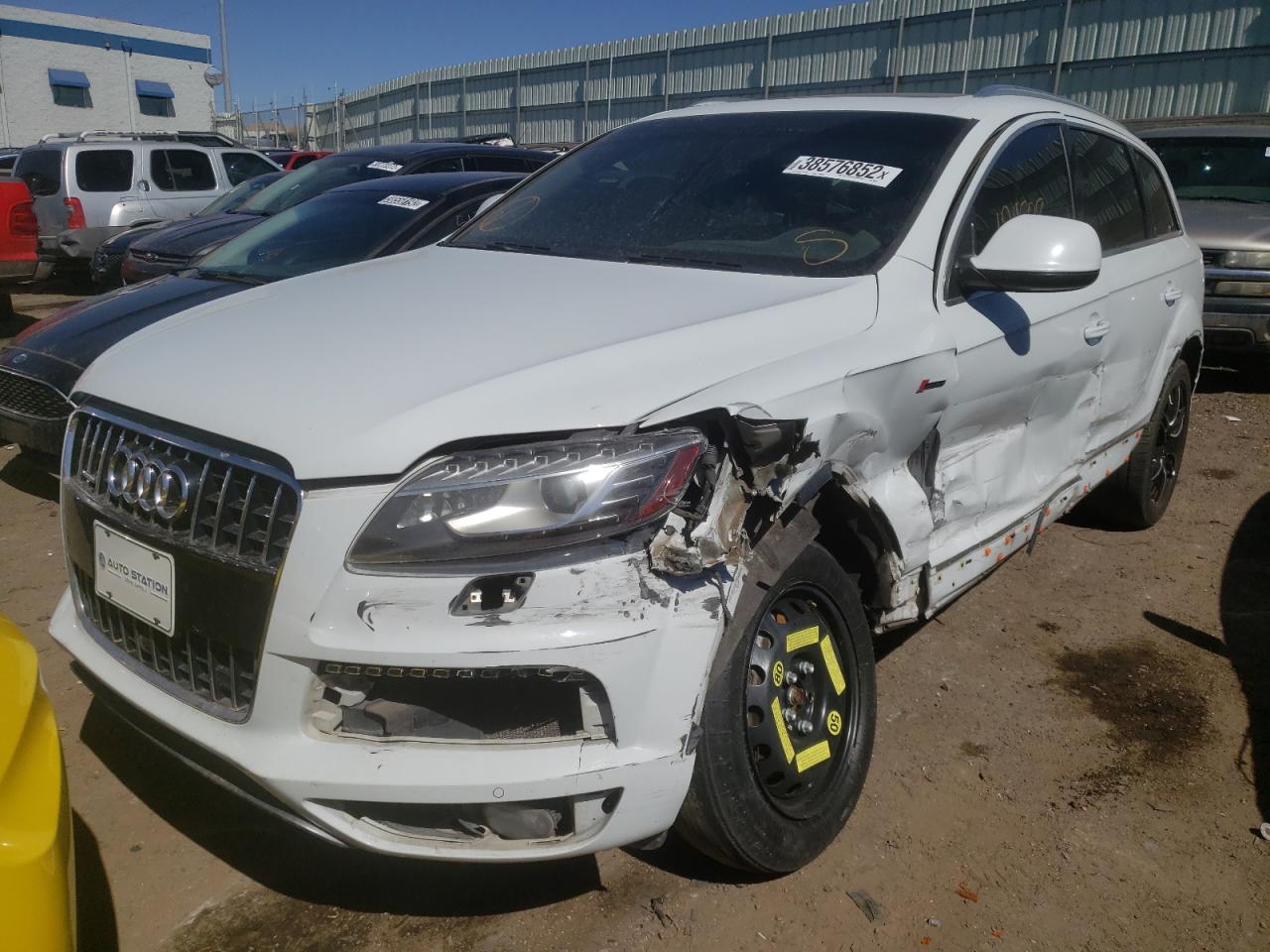 Photo 2 from auction – 2014 AUDI Q7 PRESTIG with VIN WA1DGAFE5ED020051