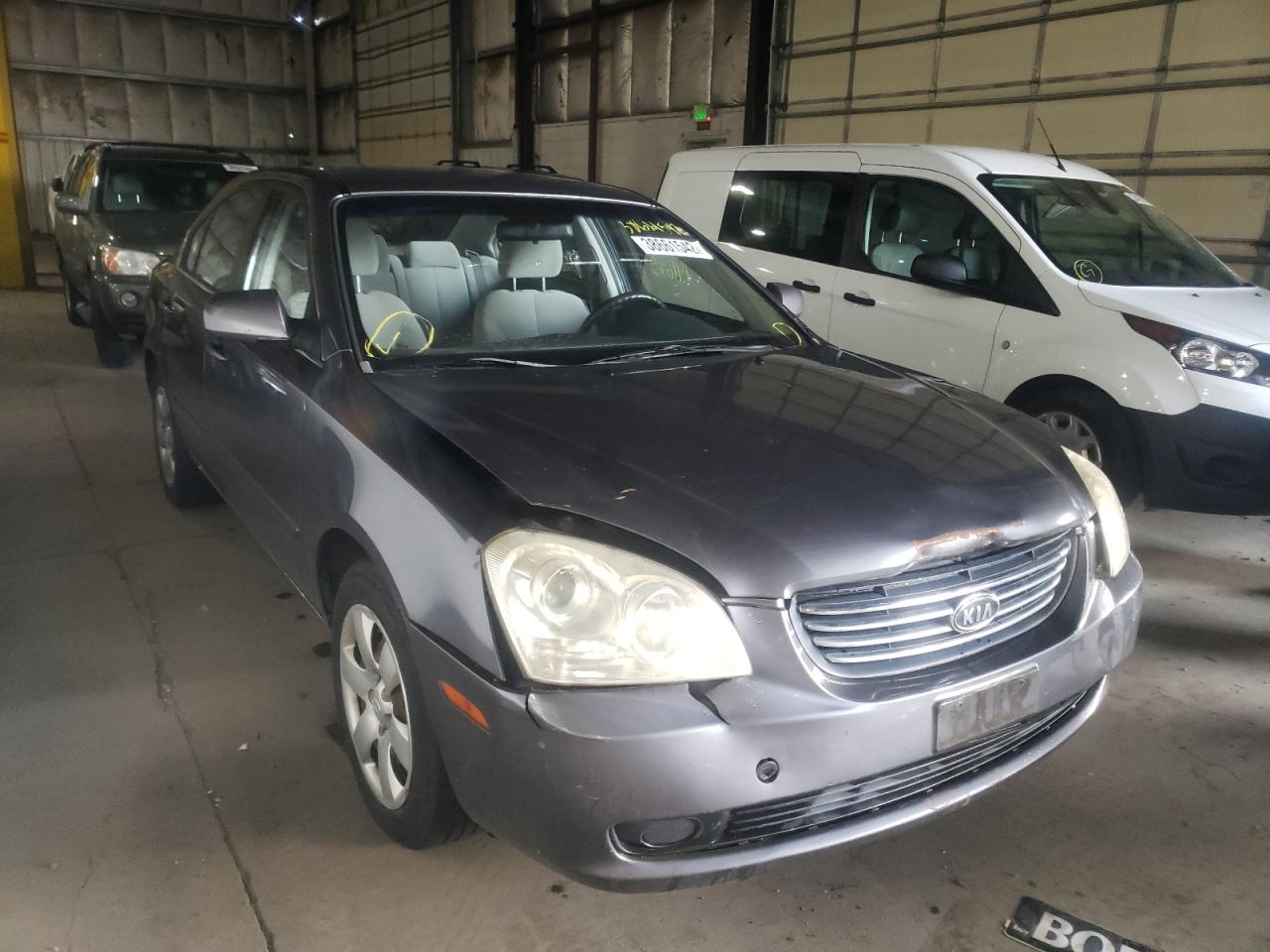 KIA OPTIMA LX 2007 with VIN KNAGE123775151070 - Photo from auction