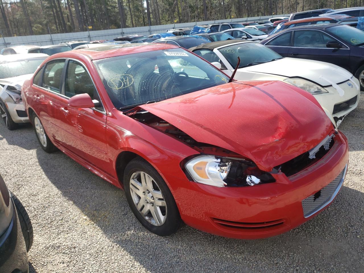Photo 1 from auction – 2013 CHEVROLET IMPALA LT with VIN 2G1WG5E32D1223875