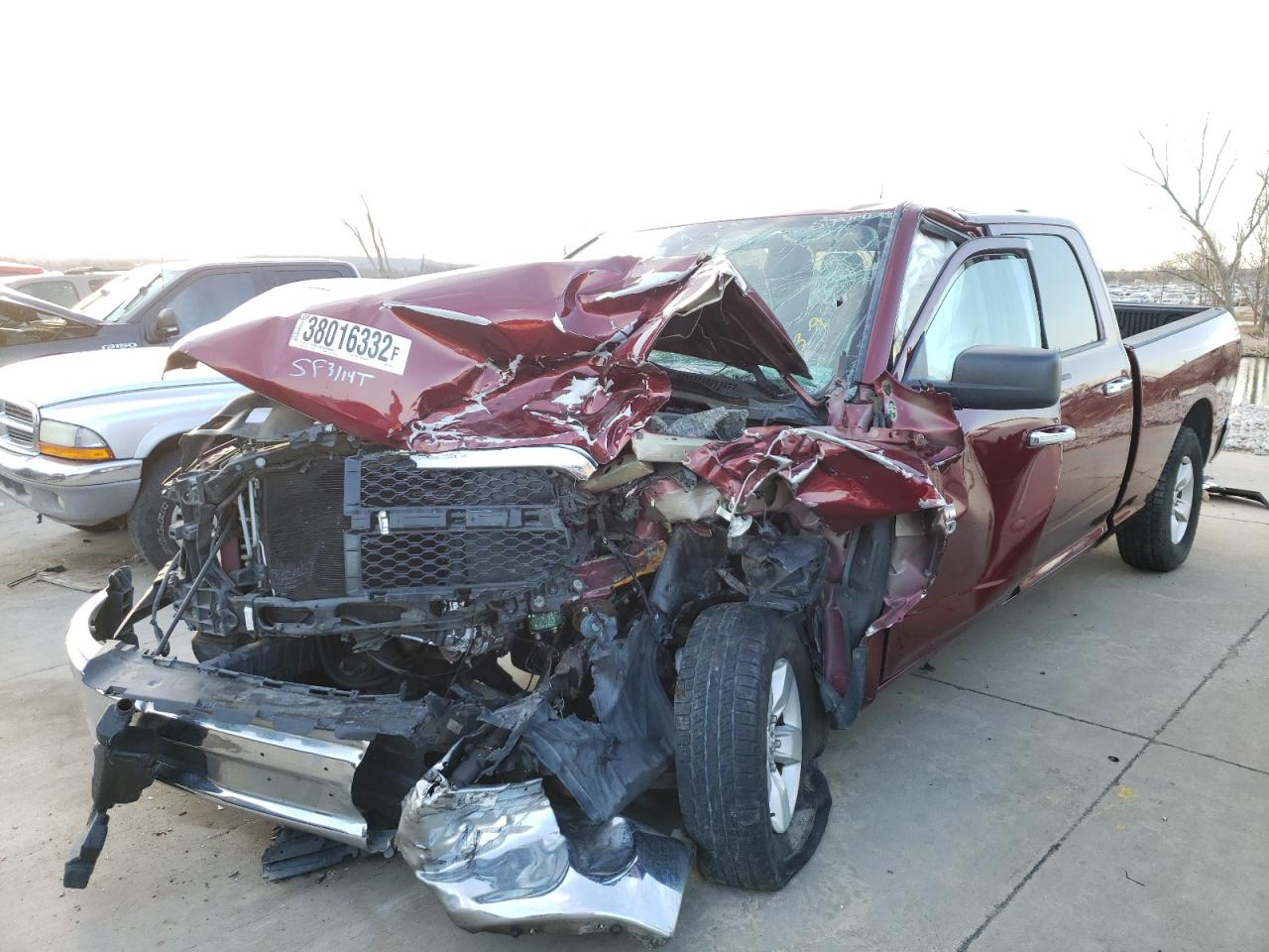 Photo 2 from auction – 2018 RAM 1500 SLT with VIN 1C6RR6TT6JS119013