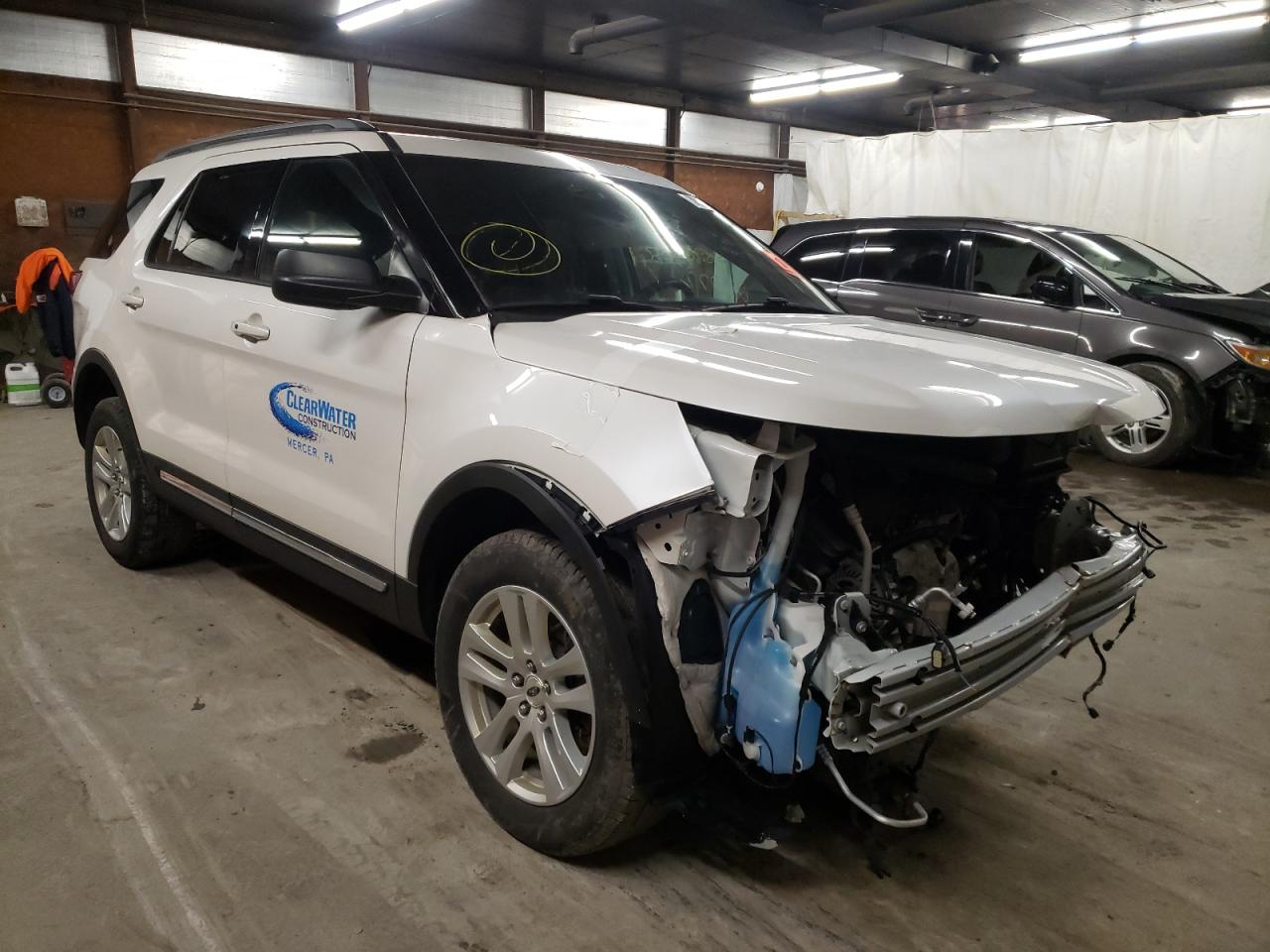 FORD EXPLORER X 2019 with VIN 1FM5K8D82KGA95472 - Photo from auction