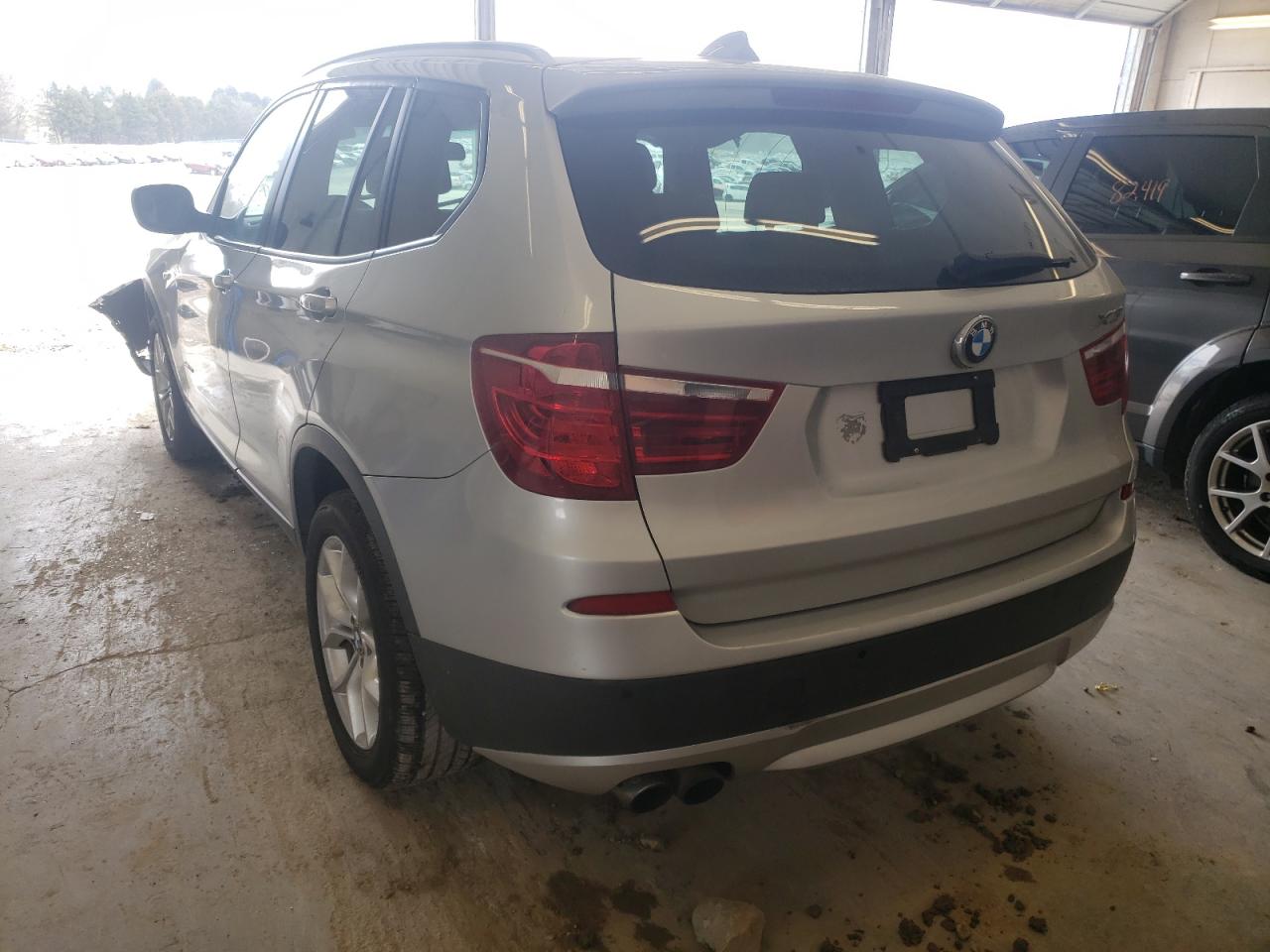 Photo 3 from auction – 2011 BMW X3 XDRIVE3 with VIN 5UXWX7C55BL733330