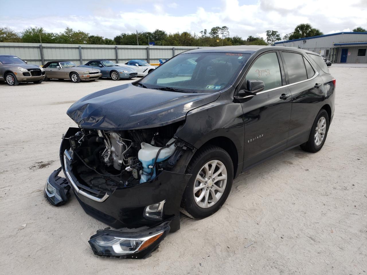 Photo 2 from auction – 2019 CHEVROLET EQUINOX LT with VIN 3GNAXUEV2KL348679