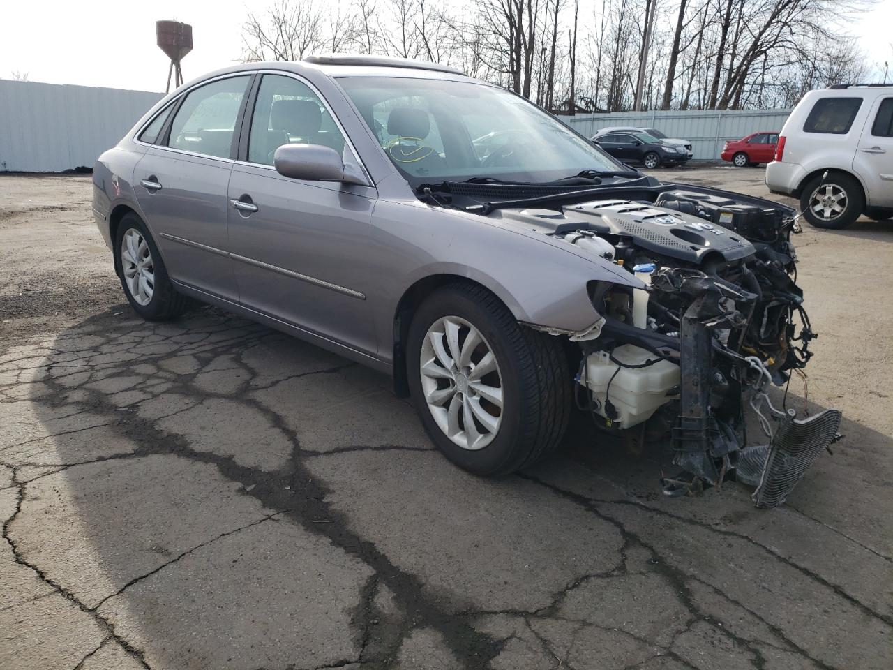 HYUNDAI AZERA SE 2007 with VIN KMHFC46F47A243797 - Photo from auction