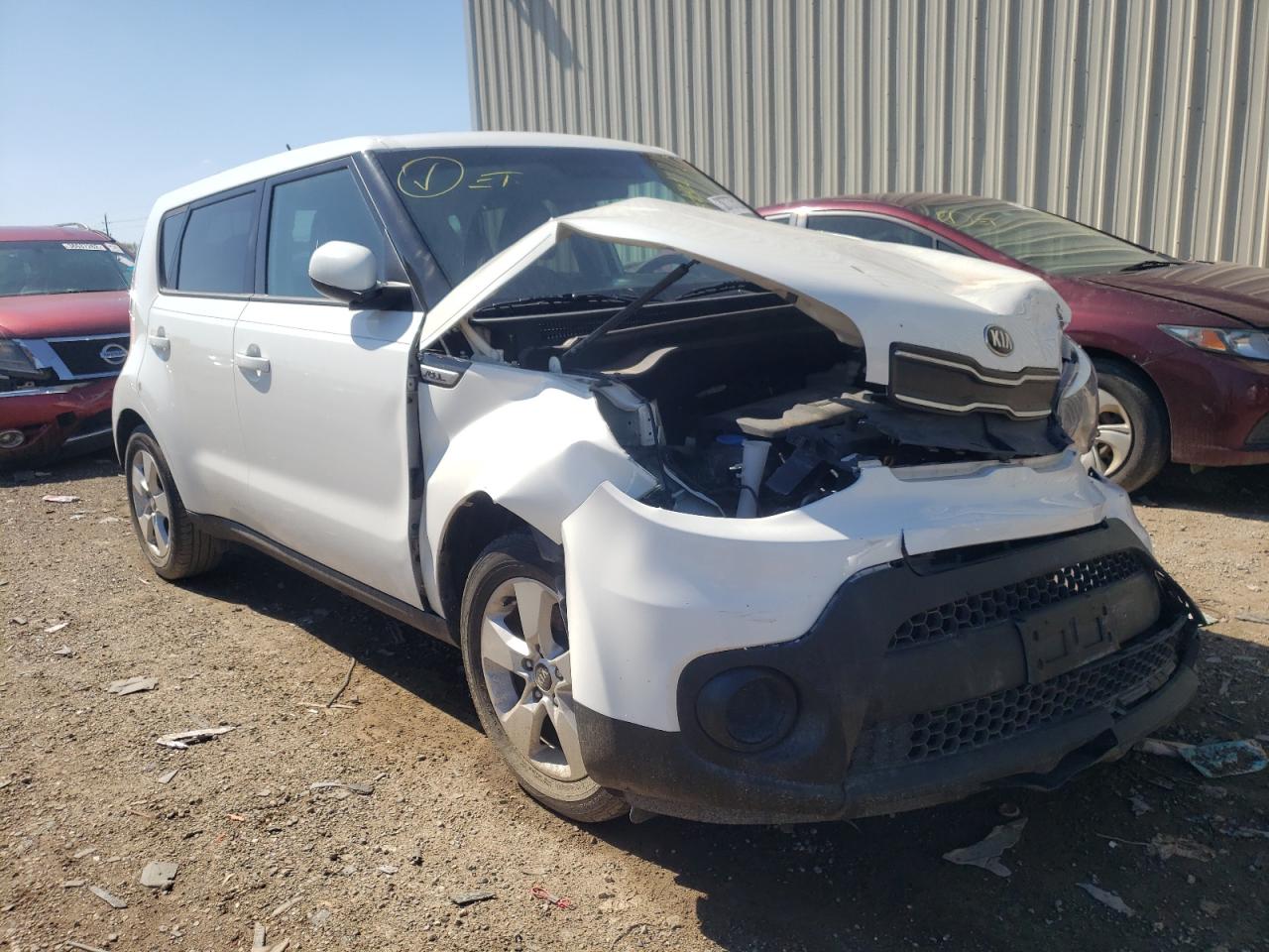 KIA SOUL 2018 with VIN KNDJN2A2XJ7896057 - Photo from auction