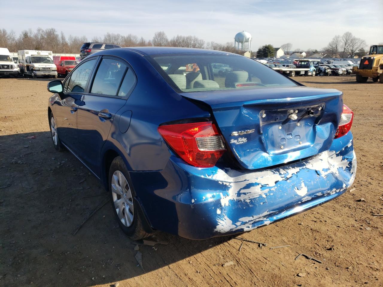 Photo 3 from auction – 2012 HONDA CIVIC SEDN with VIN 2HGFB2F59CH512019