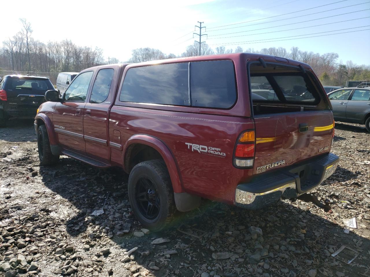 Photo 3 from auction – 2000 TOYOTA TUNDRA ACC with VIN 5TBBT4816YS069894