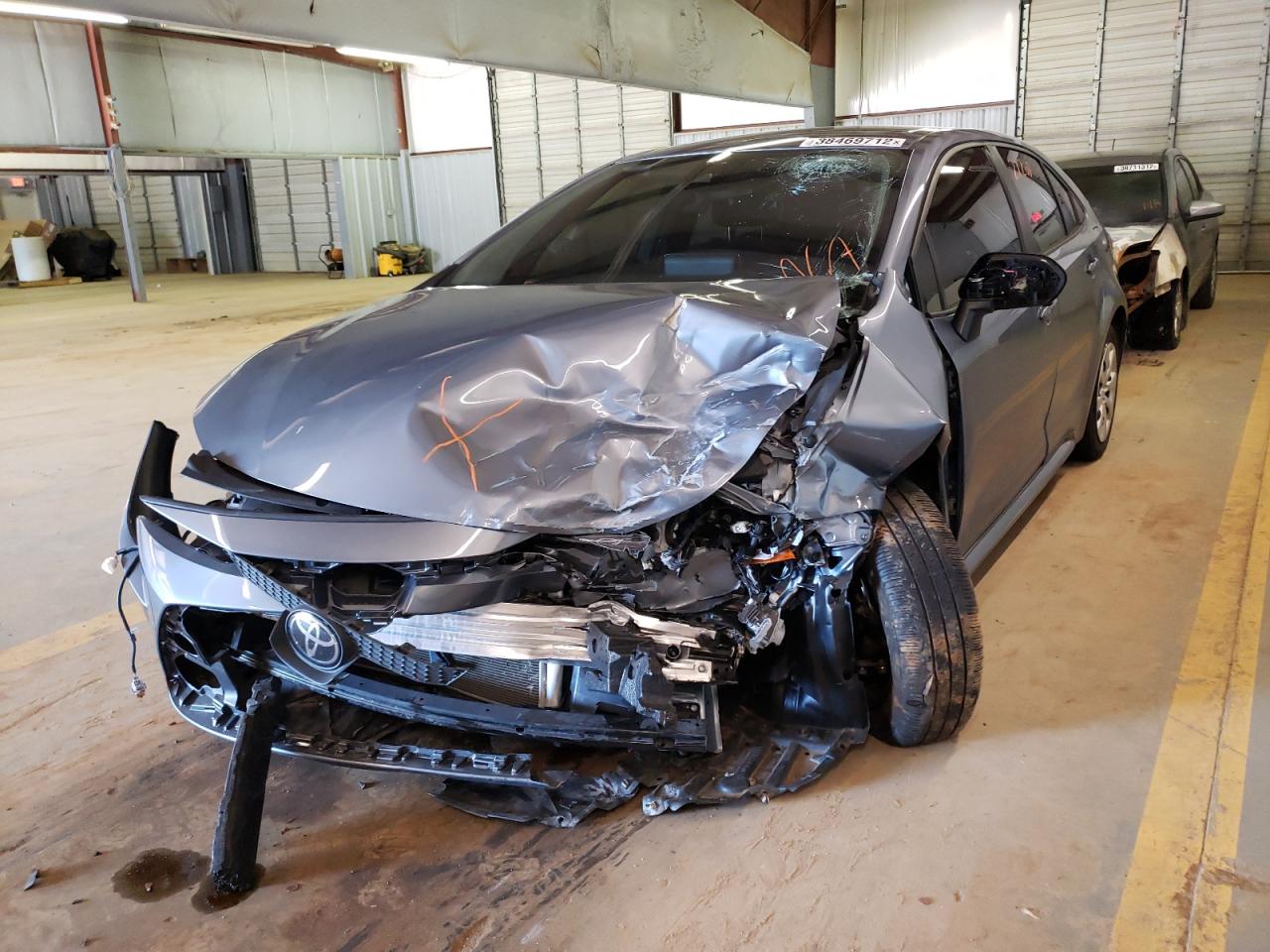 Photo 2 from auction – 2021 TOYOTA COROLLA LE with VIN JTDEPMAE1MJ125057