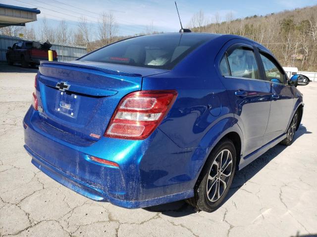 Photo 4 from auction – 2020 CHEVROLET SONIC LT with VIN 1G1JD5SB1L4102398