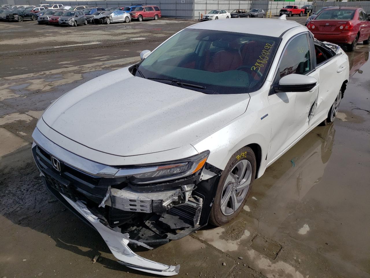 Photo 2 from auction – 2020 HONDA INSIGHT EX with VIN 19XZE4F58LE007969