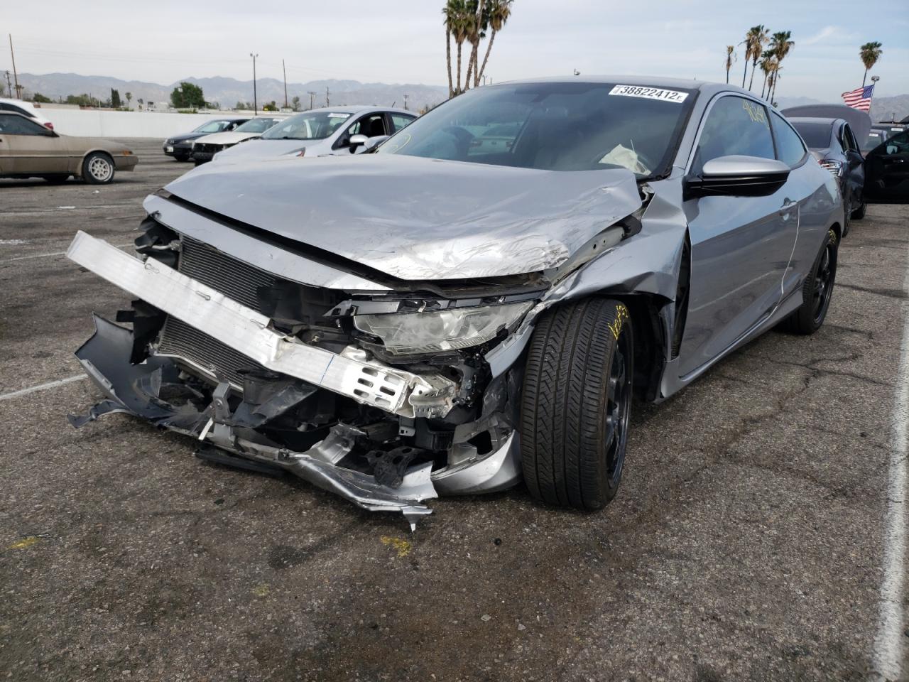 Photo 2 from auction – 2016 HONDA CIVIC LX with VIN 2HGFC4A56GH314357