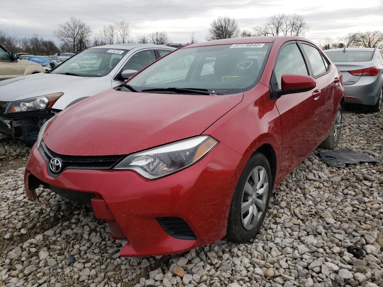 Photo 2 from auction – 2014 TOYOTA COROLLA L with VIN 2T1BURHE1EC111364