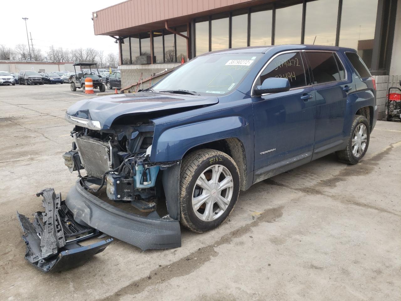 Photo 2 from auction – 2017 GMC TERRAIN SL with VIN 2GKALMEK9H6116205