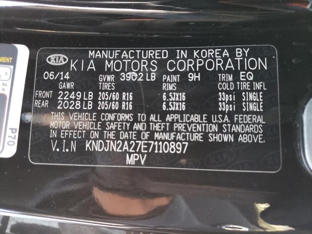 Photo 10 from auction – 2014 KIA SOUL with VIN KNDJN2A27E7110897