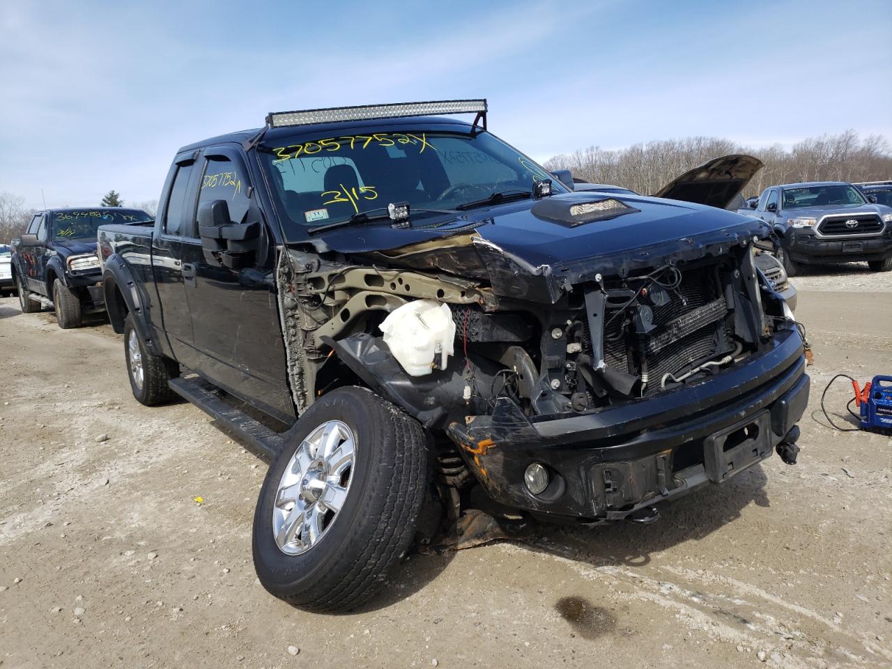 FORD F150 SUPER 2013 with VIN 1FTFX1EF4DFC16025 - Photo from auction