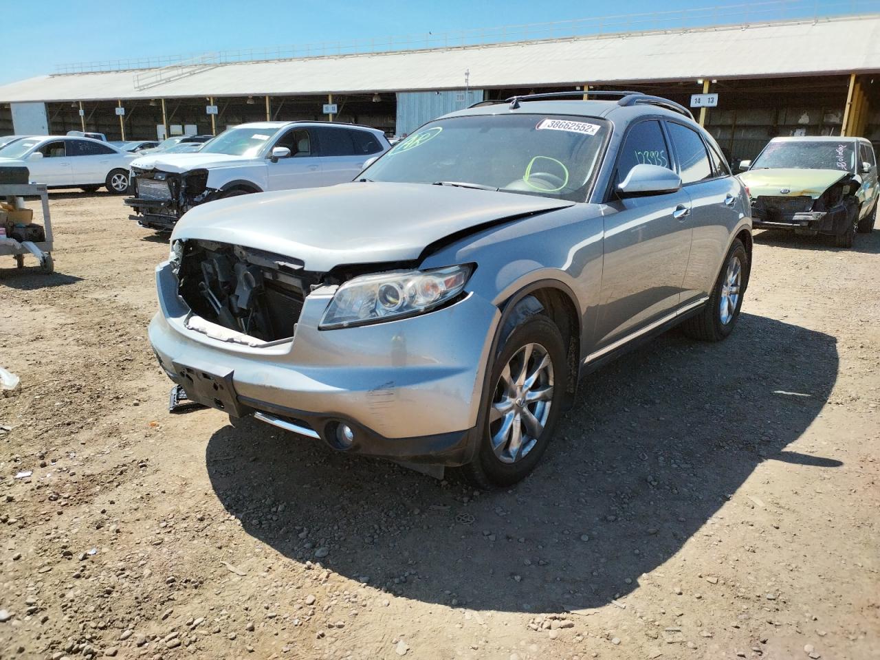 Photo 2 from auction – 2007 INFINITI FX35 with VIN JNRAS08WX7X204877