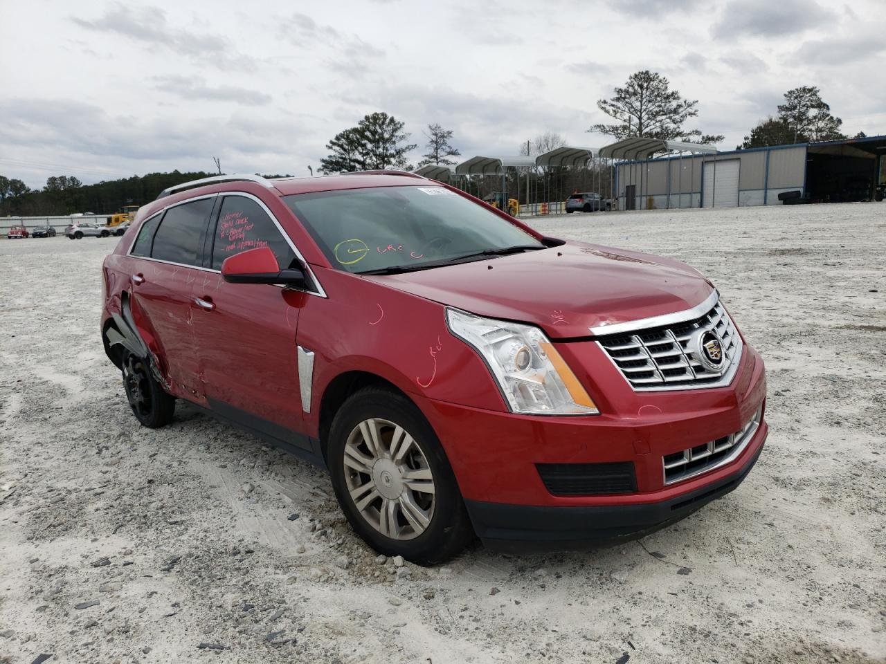 CADILLAC SRX LUXURY 2016 with VIN 3GYFNBE34GS553287 - Photo from auction