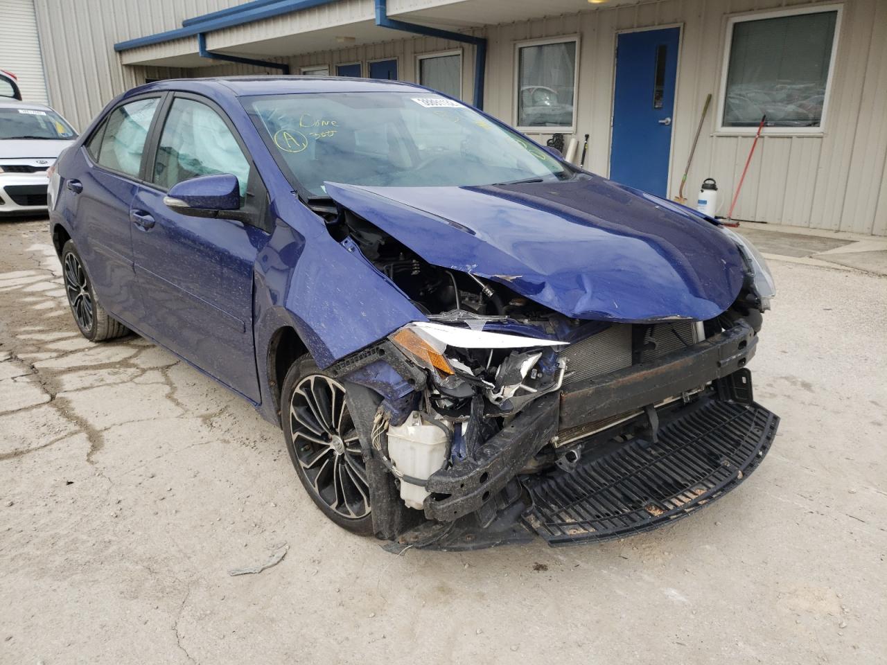 TOYOTA COROLLA L 2016 with VIN 5YFBURHE6GP538297 - Photo from auction