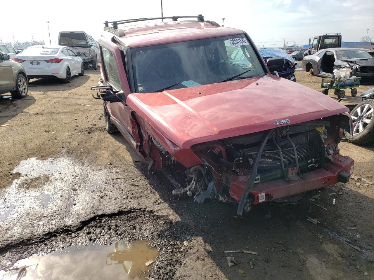 JEEP COMMANDER 2006 with VIN 1J8HG48K76C206072 - Photo from auction