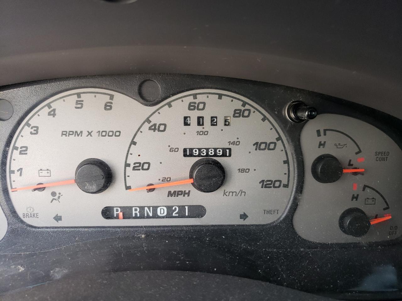 Photo 8 from auction – 2003 FORD RANGER SUP with VIN 1FTYR44V93PA09880