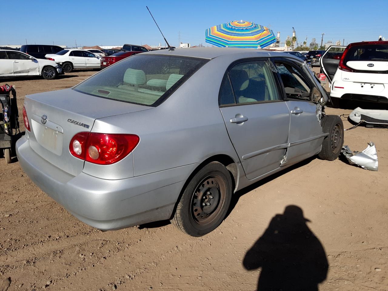 Photo 4 from auction – 2007 TOYOTA COROLLA CE with VIN JTDBR32E170116116