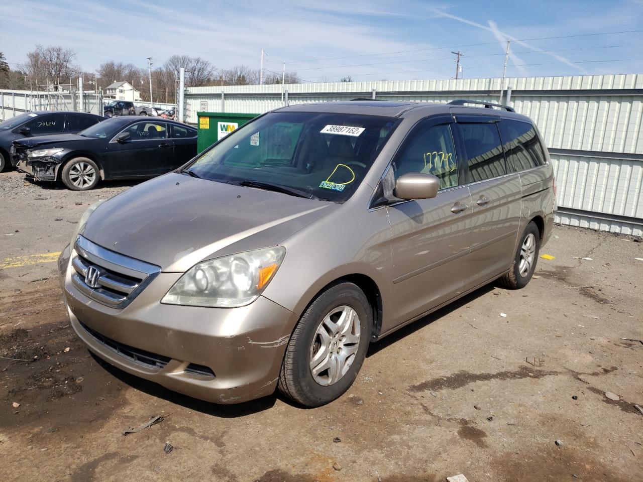 Photo 2 from auction – 2007 HONDA ODYSSEY EX with VIN 5FNRL38687B079647