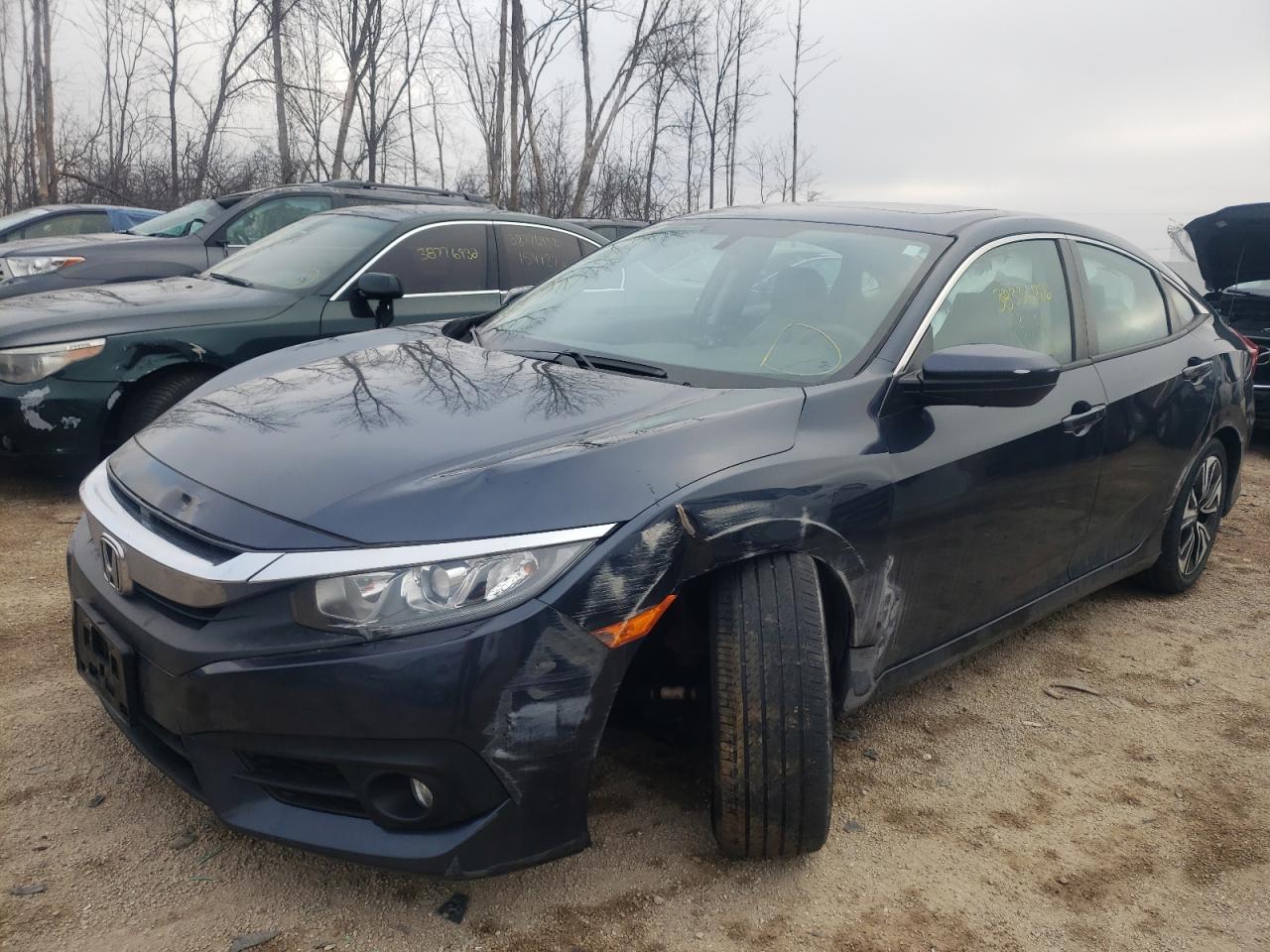 Photo 2 from auction – 2017 HONDA CIVIC EX with VIN 19XFC1F39HE030738