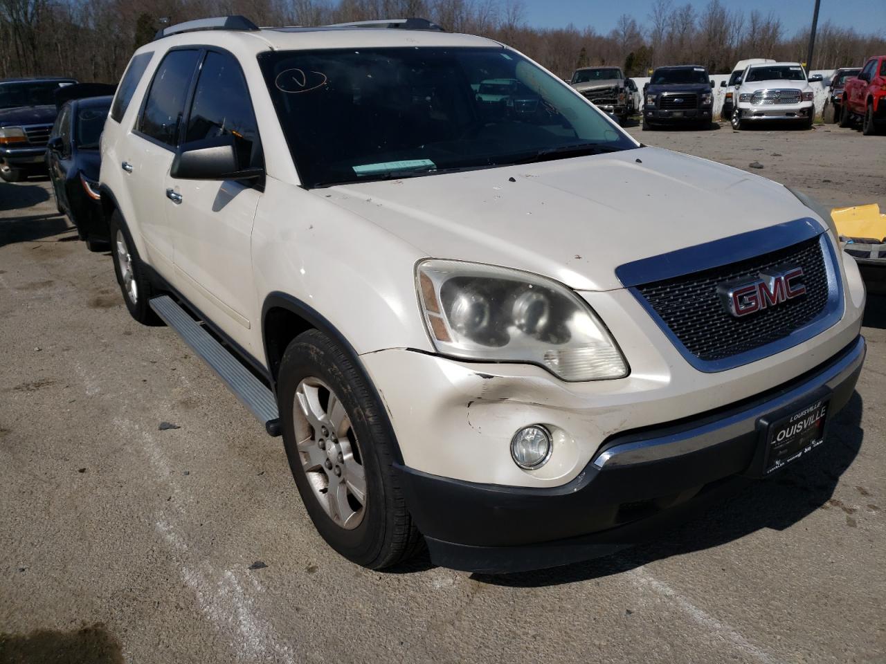 GMC ACADIA SLE 2011 with VIN 1GKKVPED0BJ221954 - Photo from auction