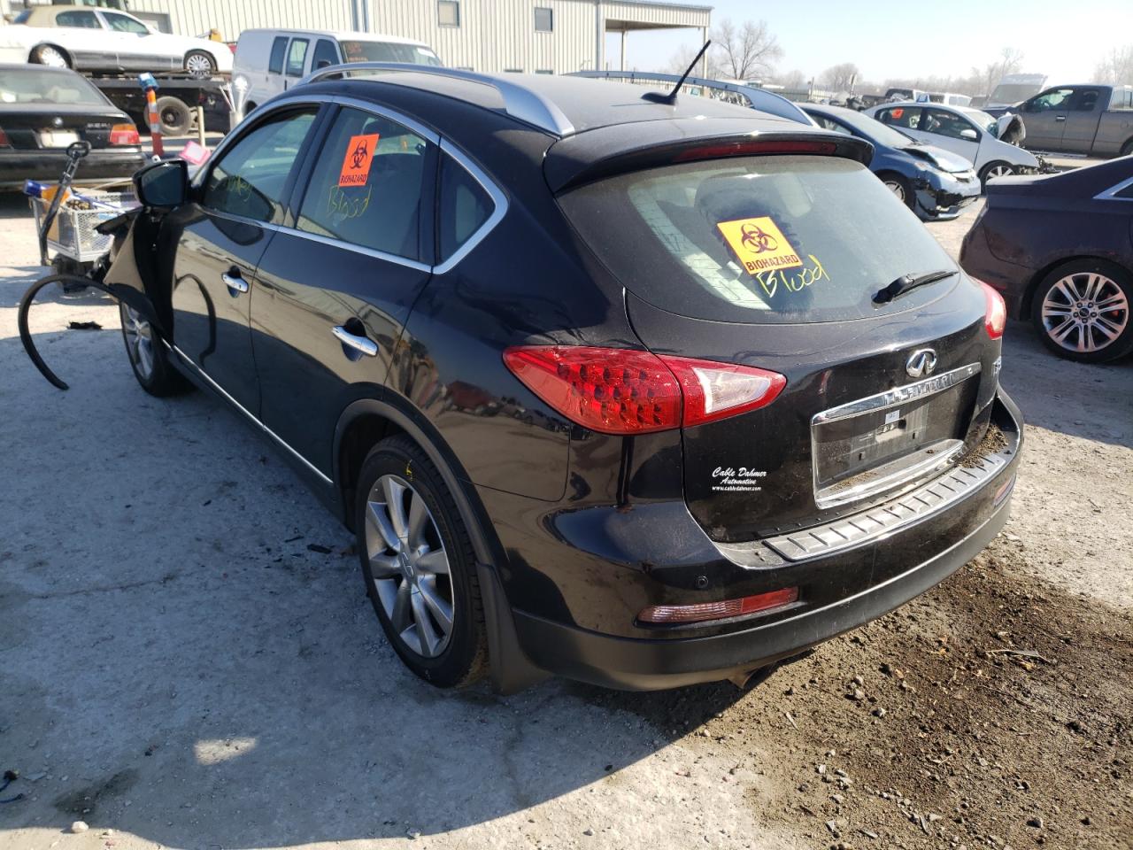 Photo 3 from auction – 2012 INFINITI EX35 BASE with VIN JN1AJ0HR6CM451065