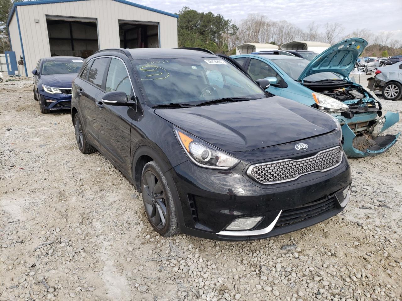 KIA NIRO EX 2017 with VIN KNDCC3LC1H5068592 - Photo from auction