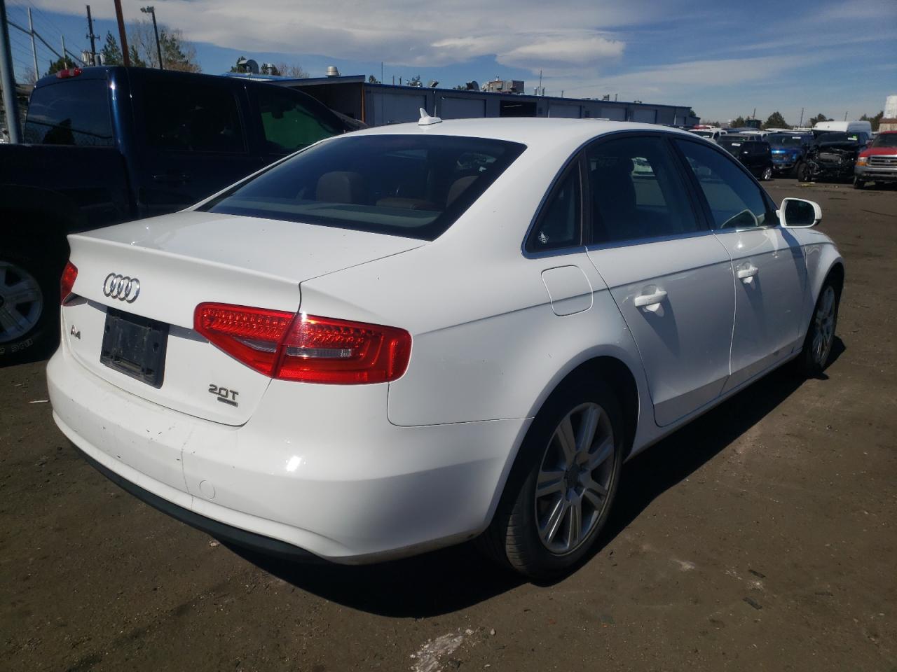 Photo 4 from auction – 2013 AUDI A4 PREMIUM with VIN WAUFFAFL3DN013816