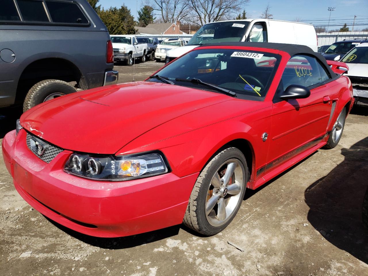 Photo 2 from auction – 2004 FORD MUSTANG with VIN 1FAFP44614F196387
