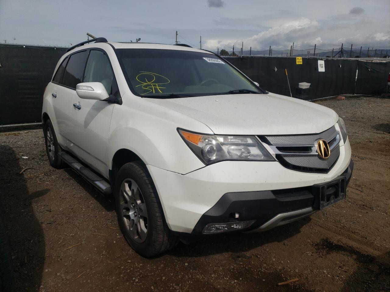 Photo 1 from auction – 2008 ACURA MDX TECHNO with VIN 2HNYD28648H547558
