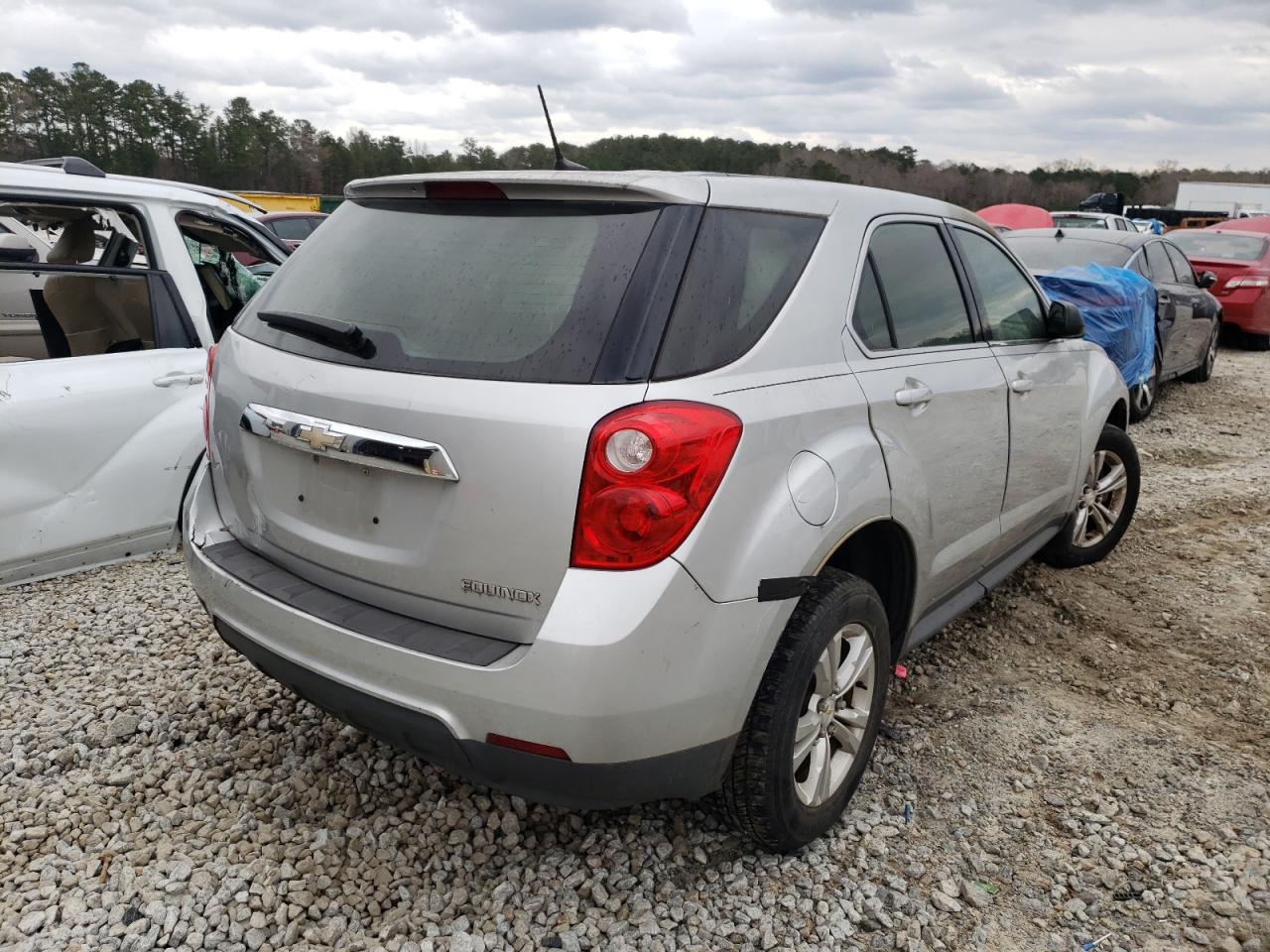 Photo 4 from auction – 2013 CHEVROLET EQUINOX LS with VIN 2GNALBEK0D1267710