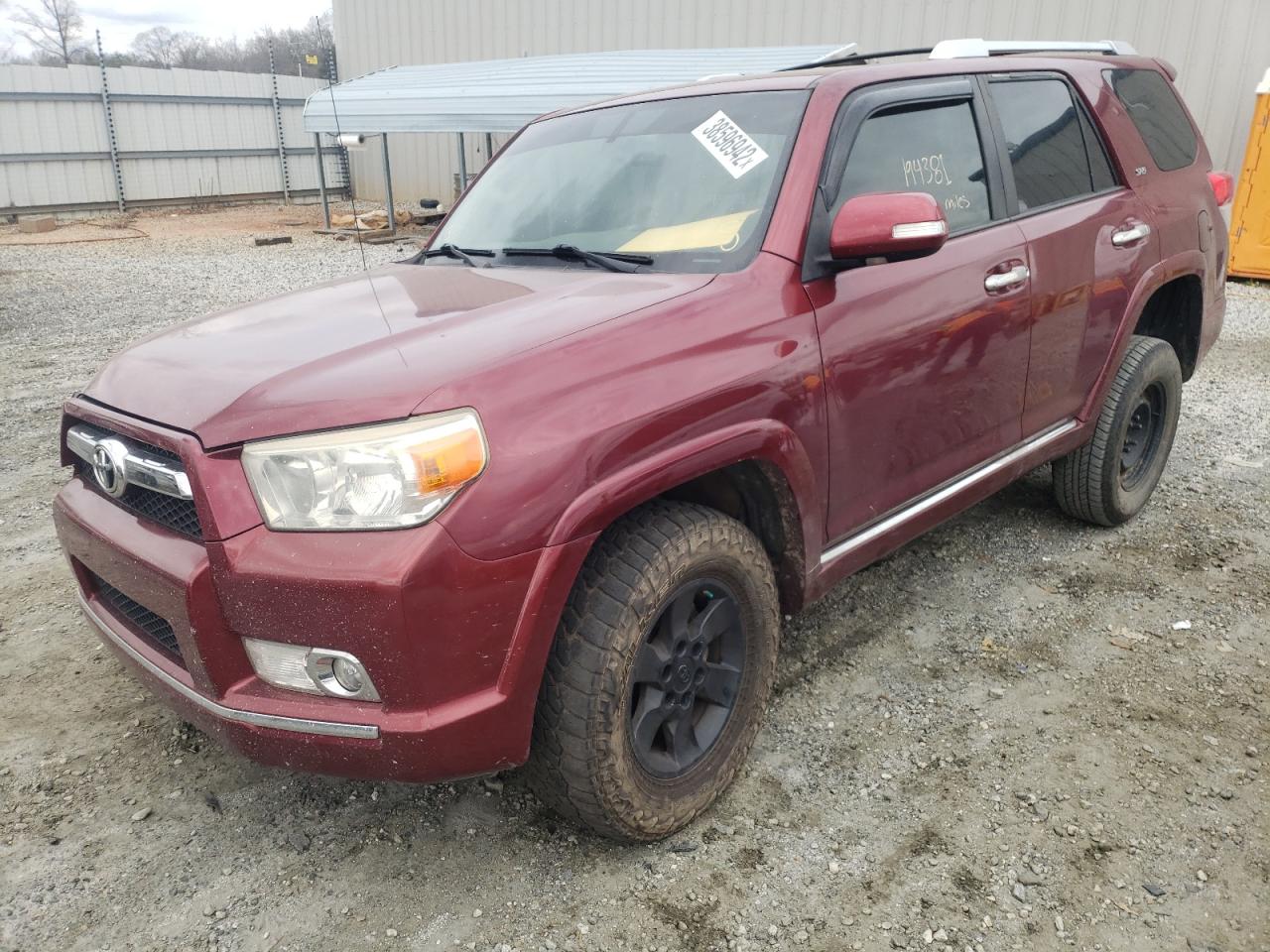 Photo 2 from auction – 2011 TOYOTA 4RUNNER SR with VIN JTEBU5JR1B5034392
