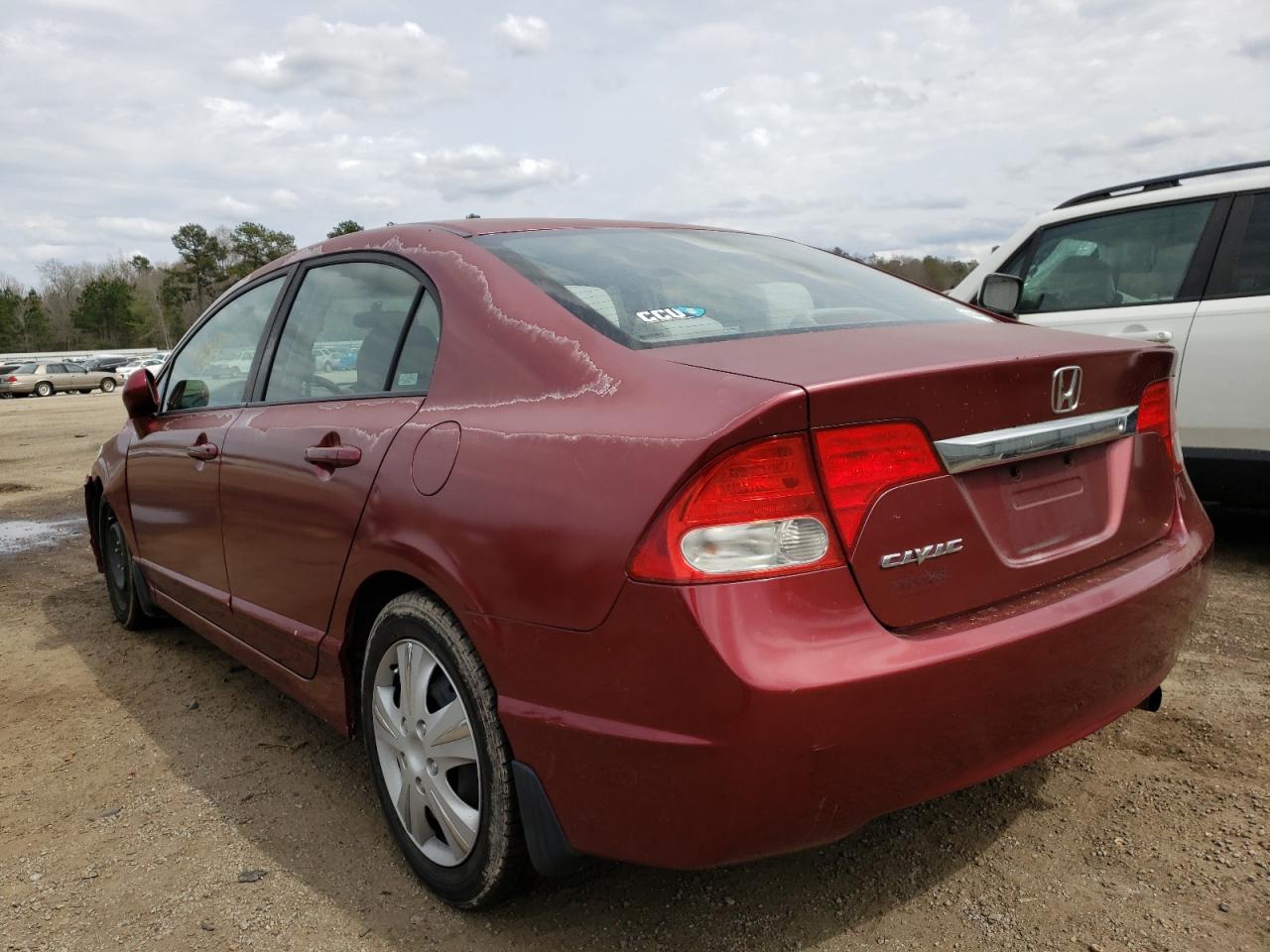 Photo 3 from auction – 2009 HONDA CIVIC LX with VIN 2HGFA16519H528656