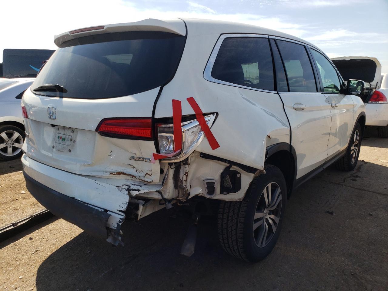 Photo 9 from auction – 2016 HONDA PILOT EX with VIN 5FNYF6H3XGB010971