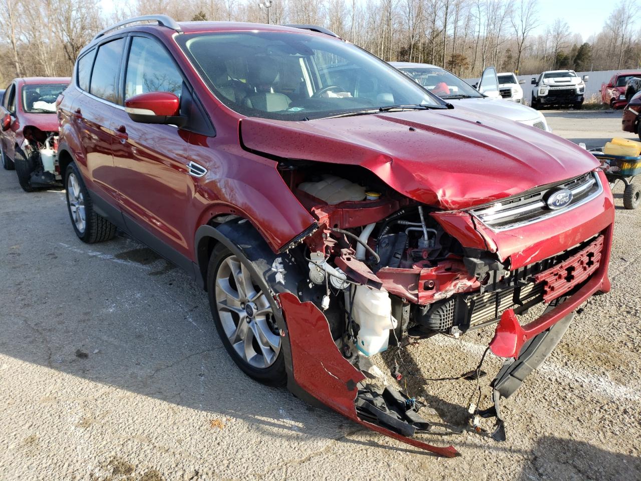 Photo 1 from auction – 2015 FORD ESCAPE TIT with VIN 1FMCU9J9XFUB08206