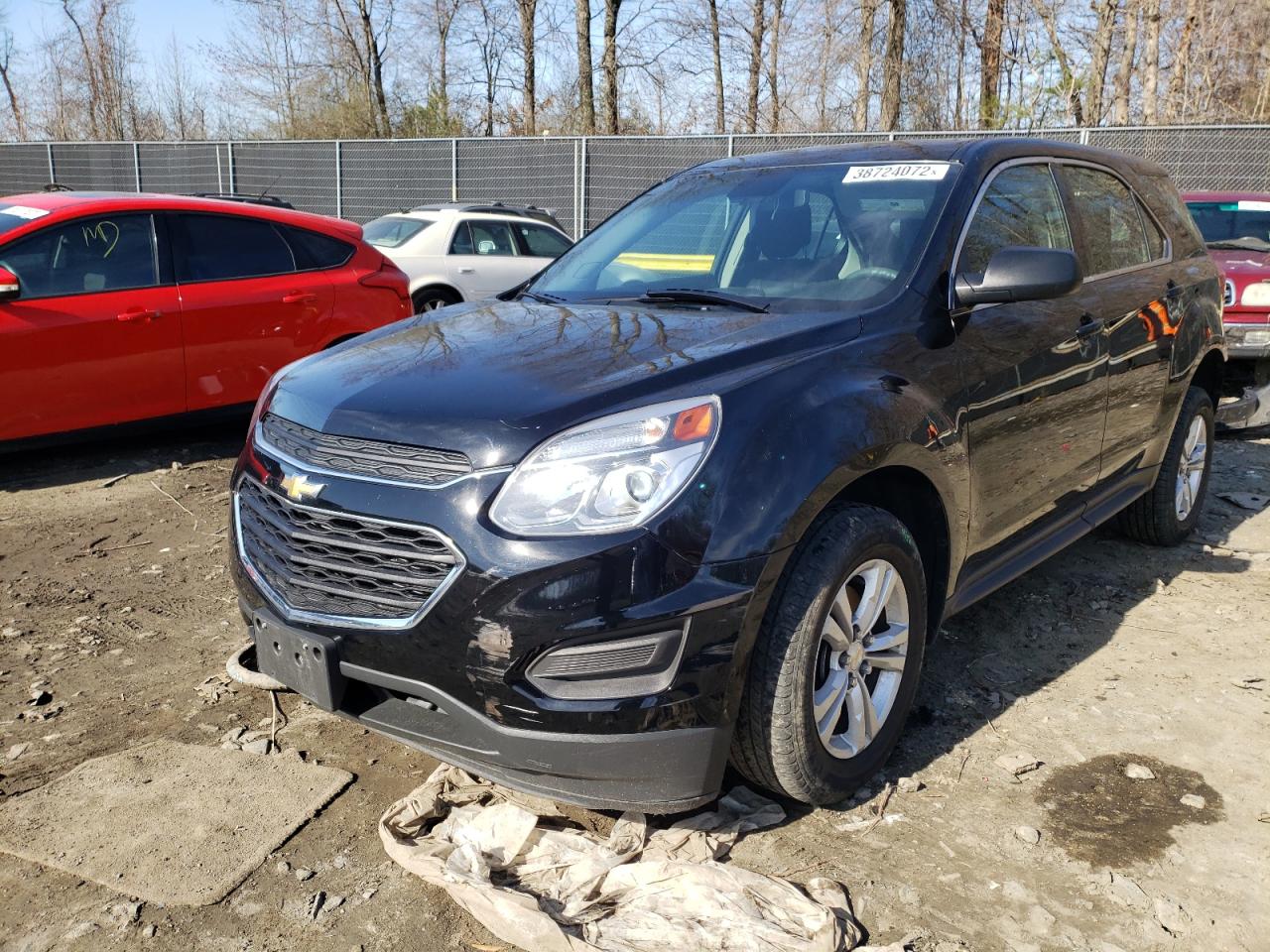 Photo 2 from auction – 2017 CHEVROLET EQUINOX LS with VIN 2GNALBEK3H1535137