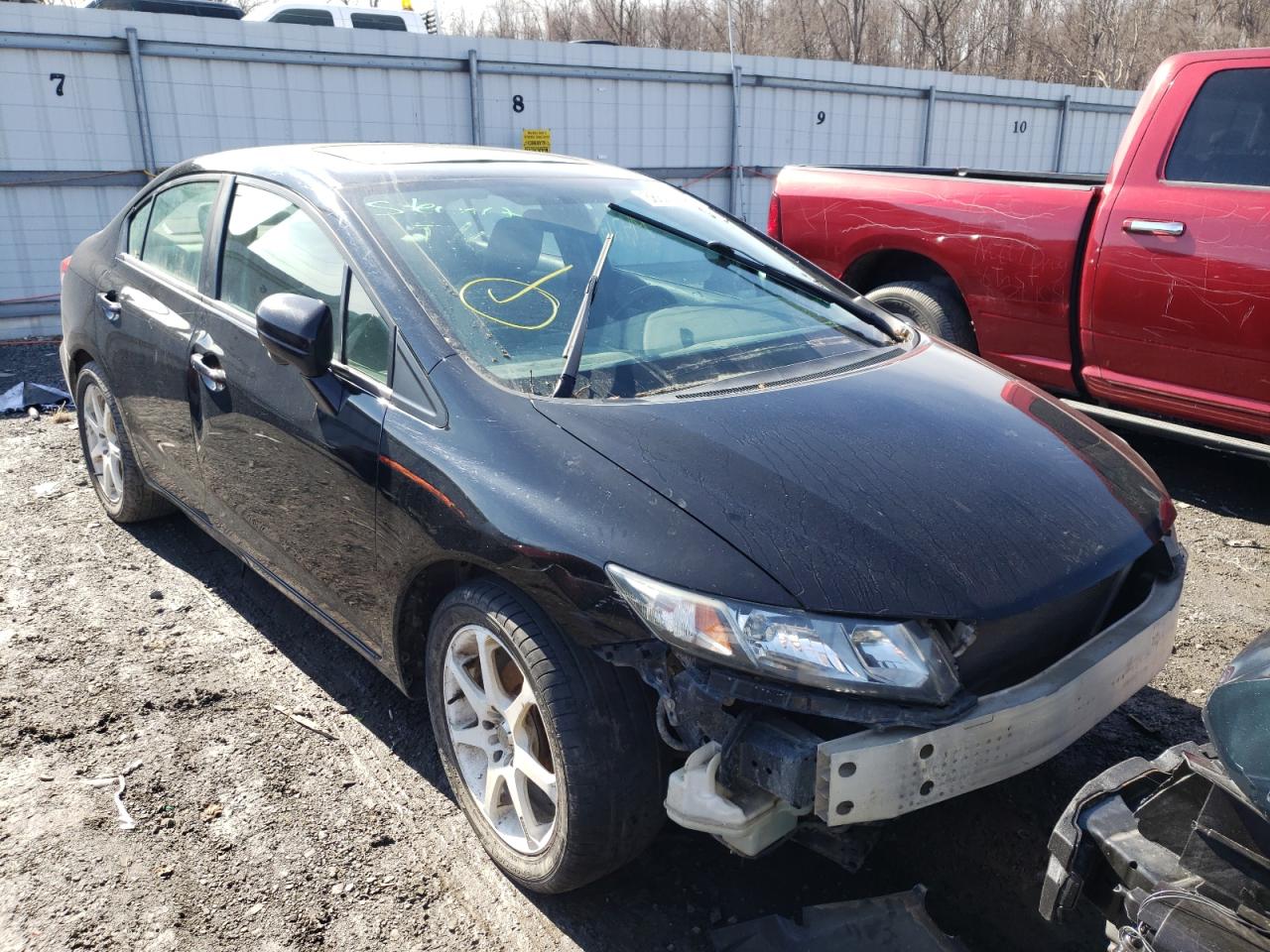HONDA CIVIC EX 2015 with VIN 19XFB2F89FE280515 - Photo from auction
