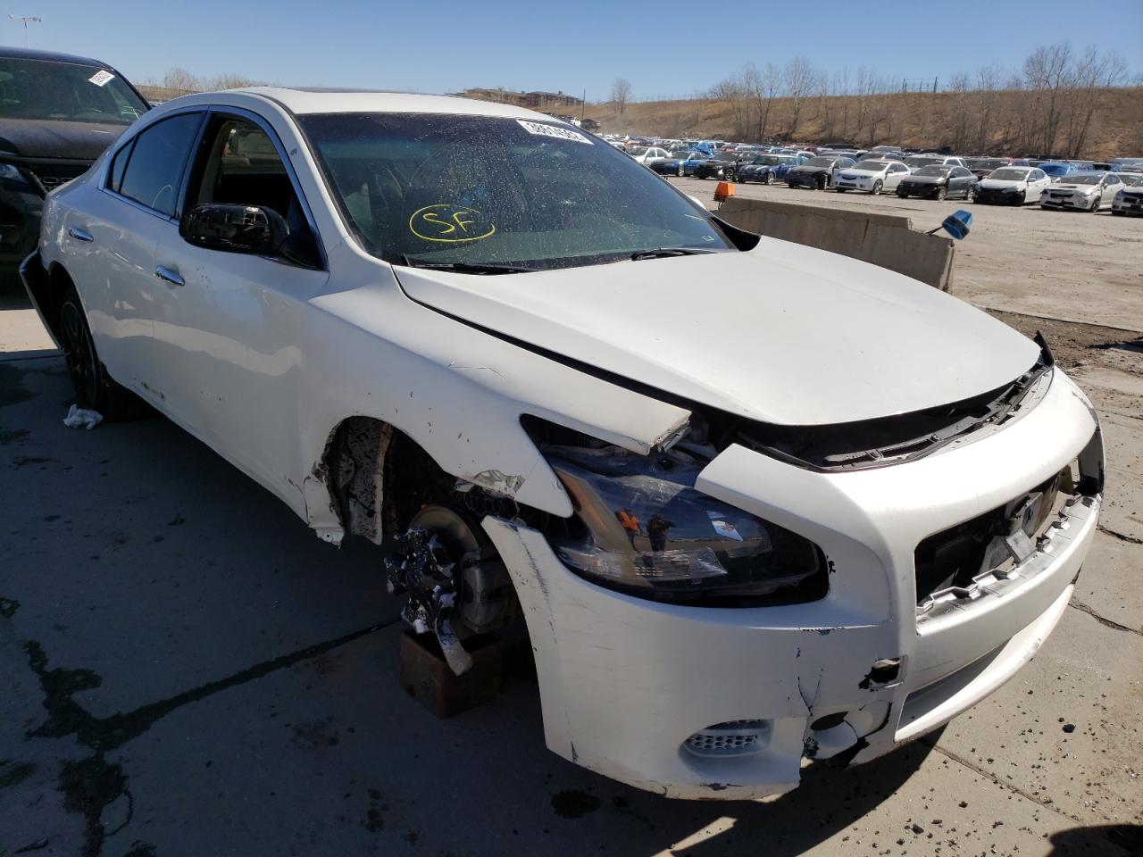 NISSAN MAXIMA S 2014 with VIN 1N4AA5AP1EC453968 - Photo from auction